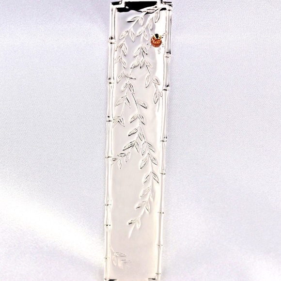 Tiffany & Co. Sterling Silver Bamboo Ladybug Bookmark